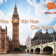 Xin visa vào Việt Nam cho người Anh