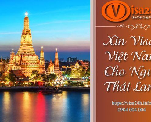 Xin Visa Việt Nam Cho Người Thái Lan